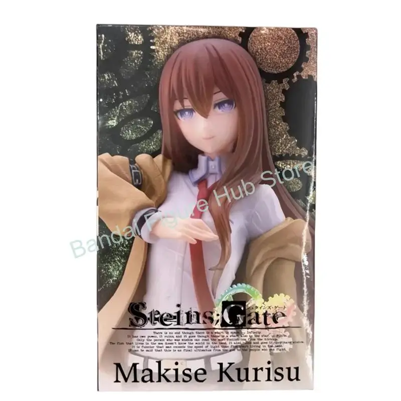 Genuine TAiTO STEINS GATE Makise Kurisu  Anime Figure Action Figure Original Collectible Assembly Model Kit Toys Gifts