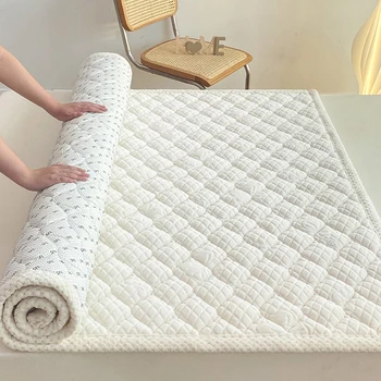 Thickened Velvet Mattress Topper Winter Milk Velvet Pad Bed Mattress Household Foldable Sl