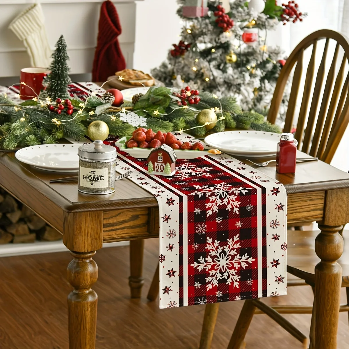 Chemin de table de Noël en for - Christmas Table Runner avis et prix