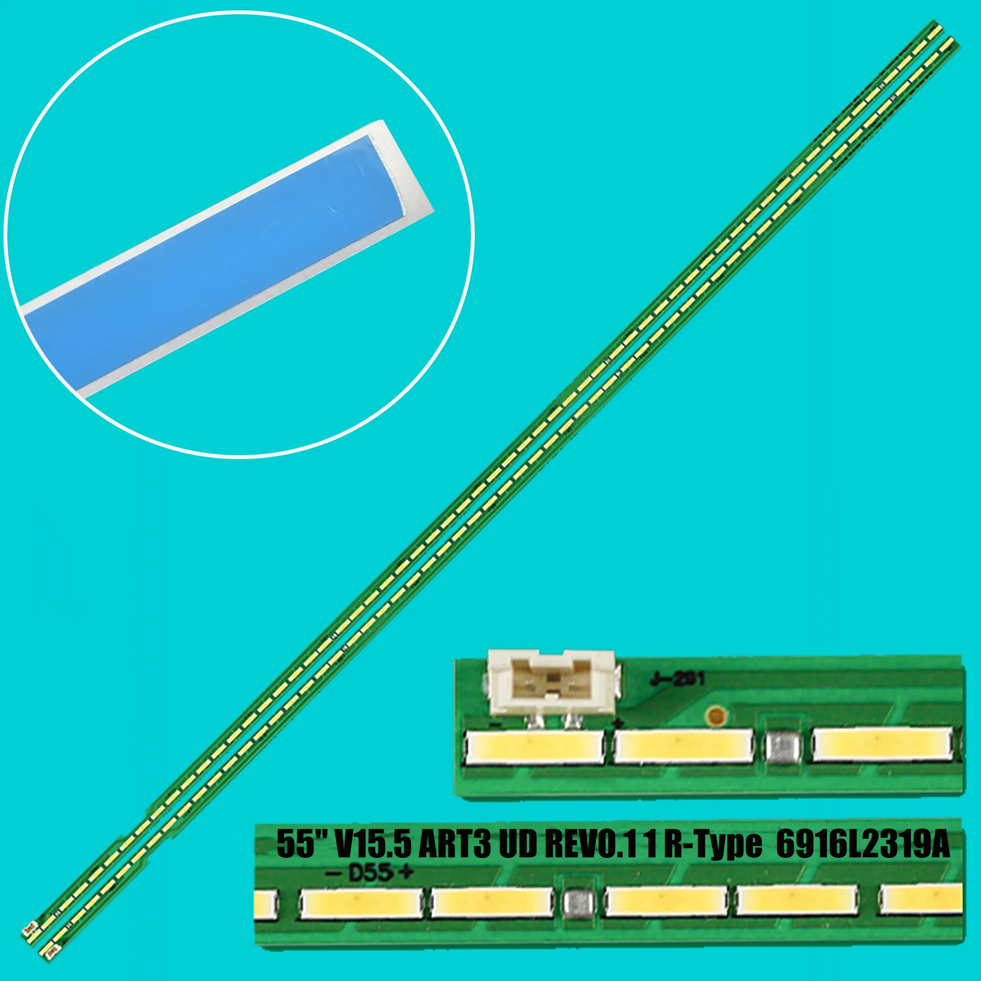LED Strip For 55UF770V 55UH6250 55UH6090 55UH6450 55UF6800 6916L-2319A 55UF7767 55UH625V 55UH6030