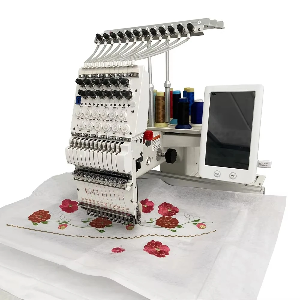Immagine 6: Macchina da ricamo computerizzata industriale A15 – Servomotore, USB, supporto DST, 900 giri/min per la produzione di piccoli lotti