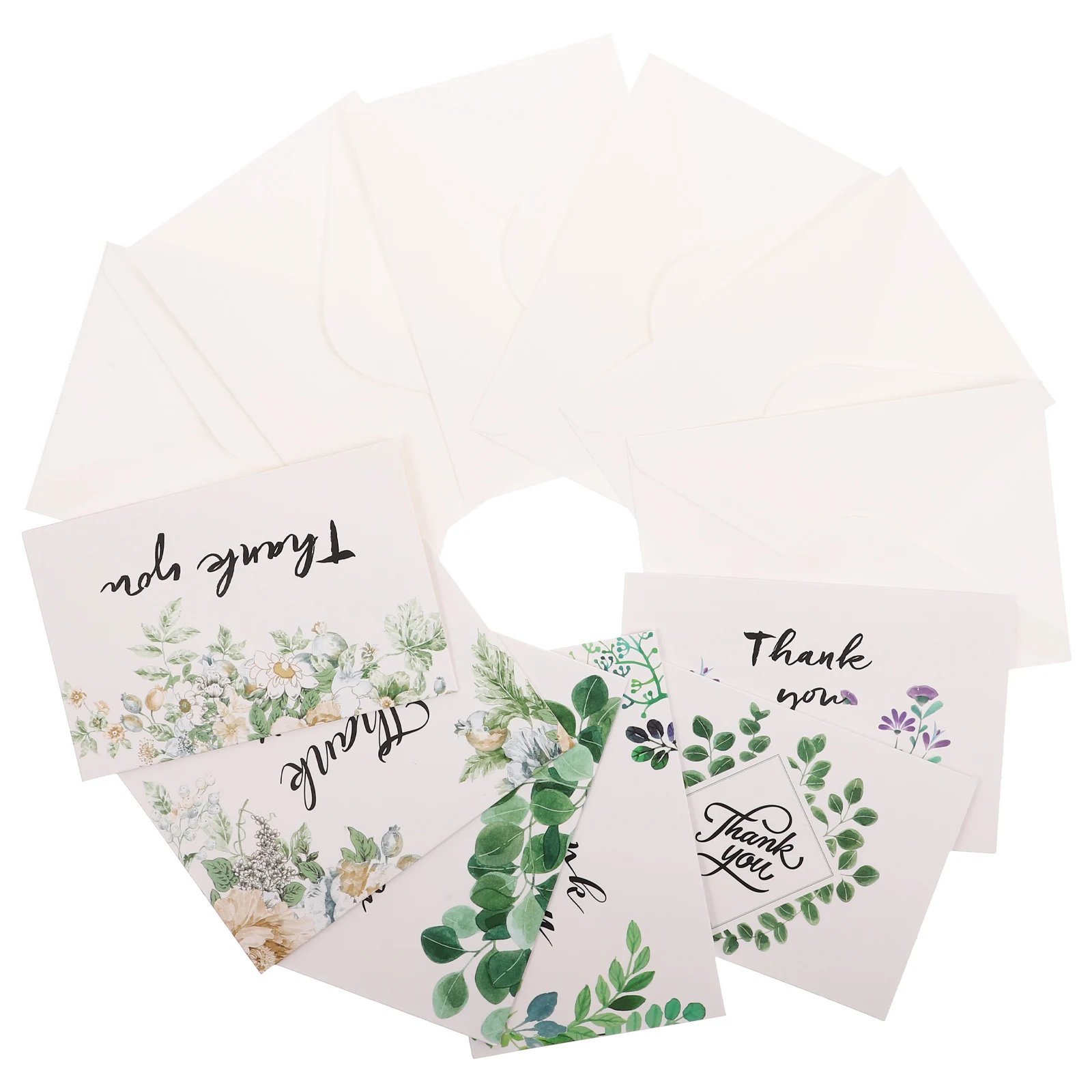 

12 шт., рождественские поздравительные открытки с благословением и пожеланиями для рождественского фестиваля, праздничные пустые открытки со свежим растительным узором для семьи