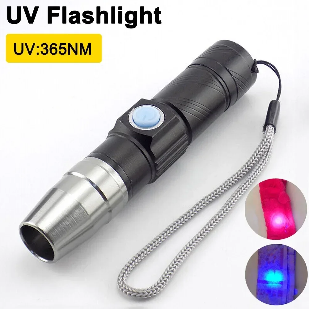 

Фонарик с USB-зарядкой, нм, ультрафиолетовый фонарик