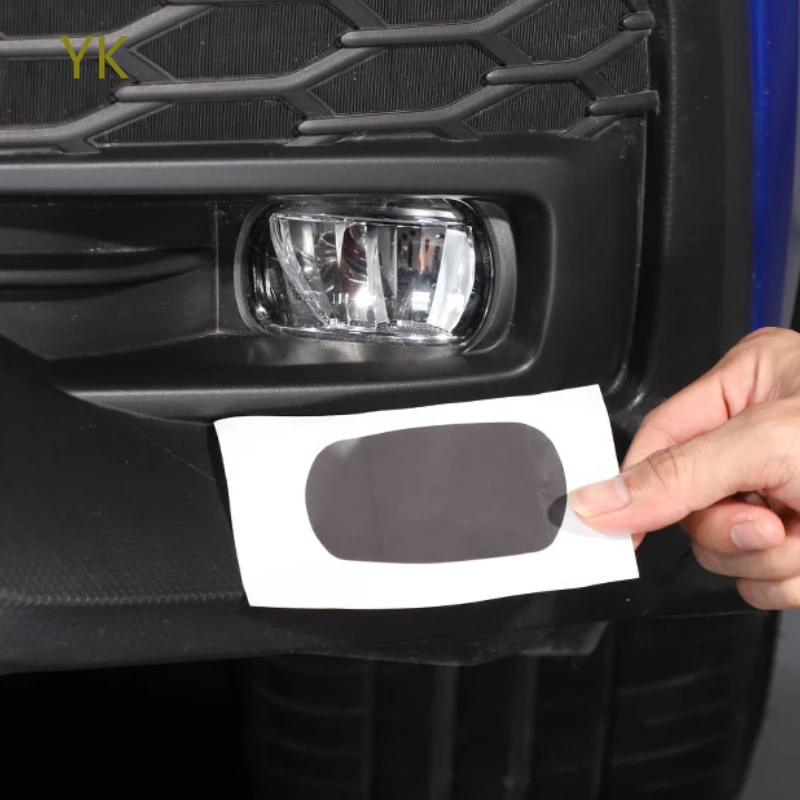 

For Subaru WRX 2022-2025 PVC Smoke Black Car Front Fog Light Sticker Protector Film Car Accessories