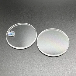 Watch Accessories 30.5mm Sapphire Glass Watch Flat/Magnifier Lens Replacement Accessories 2.5mm Round Watch Mirror Gasket Repair