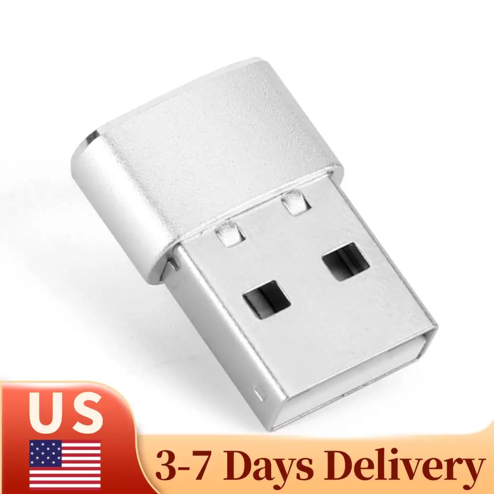 

Mini Mouse Movement Simulator Plug and Play USB Automatic Move Cursor Shaker Indicator Light Aluminum Alloy Housing for Computer