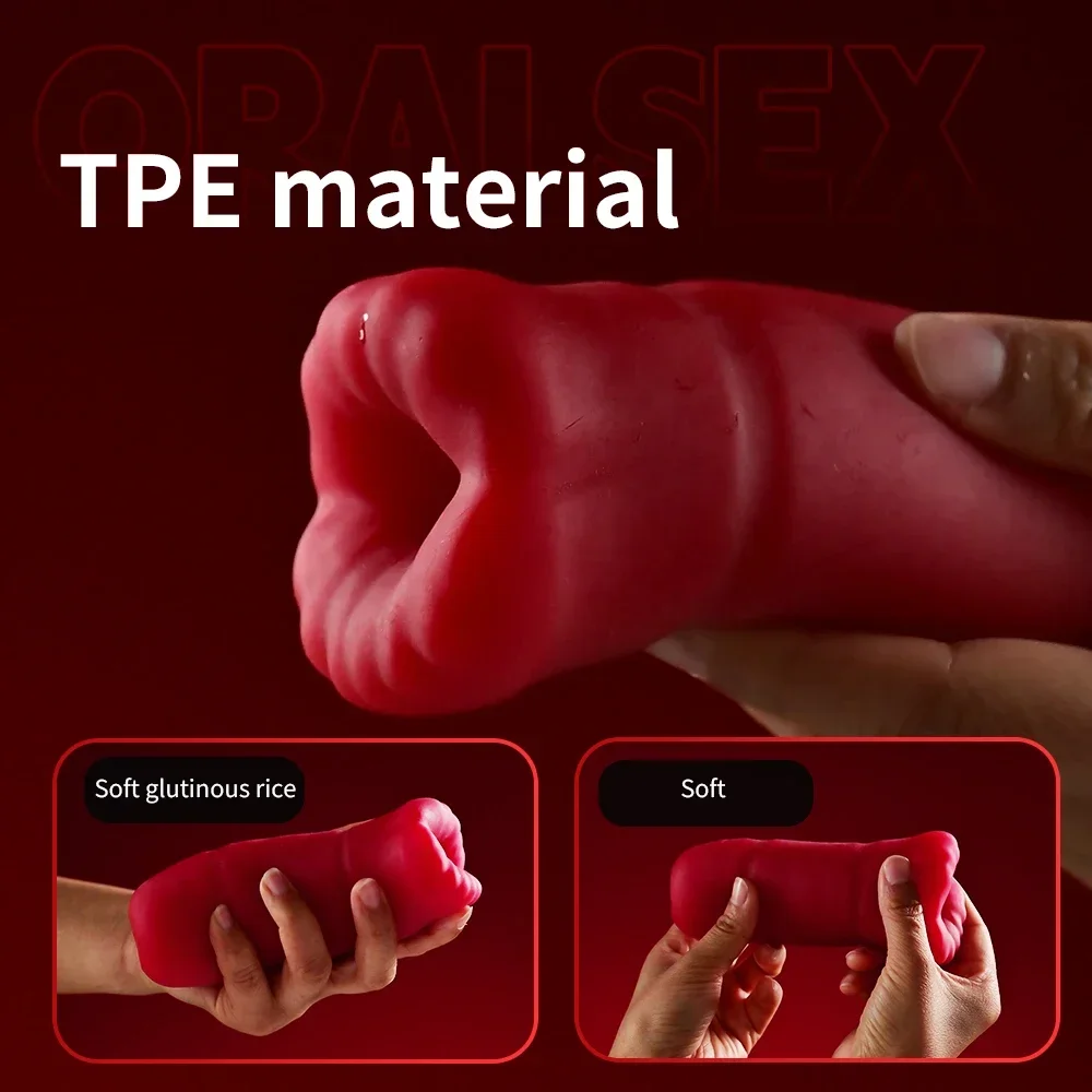 Male Sucking Masturbator (w/Vibrating Bullet) - 18+ Oral/Vaginal Blowjob Stimulation, Penis Vibrator Cup image 2