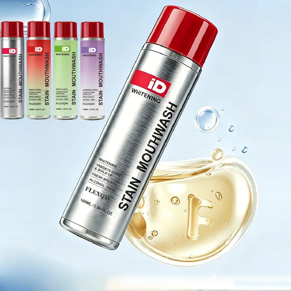 Whitening Mouthwash Gentle and Alcohol-free Deeply Cleaning Whitening Teeth Freshening Breath Eliminating Bad Breath