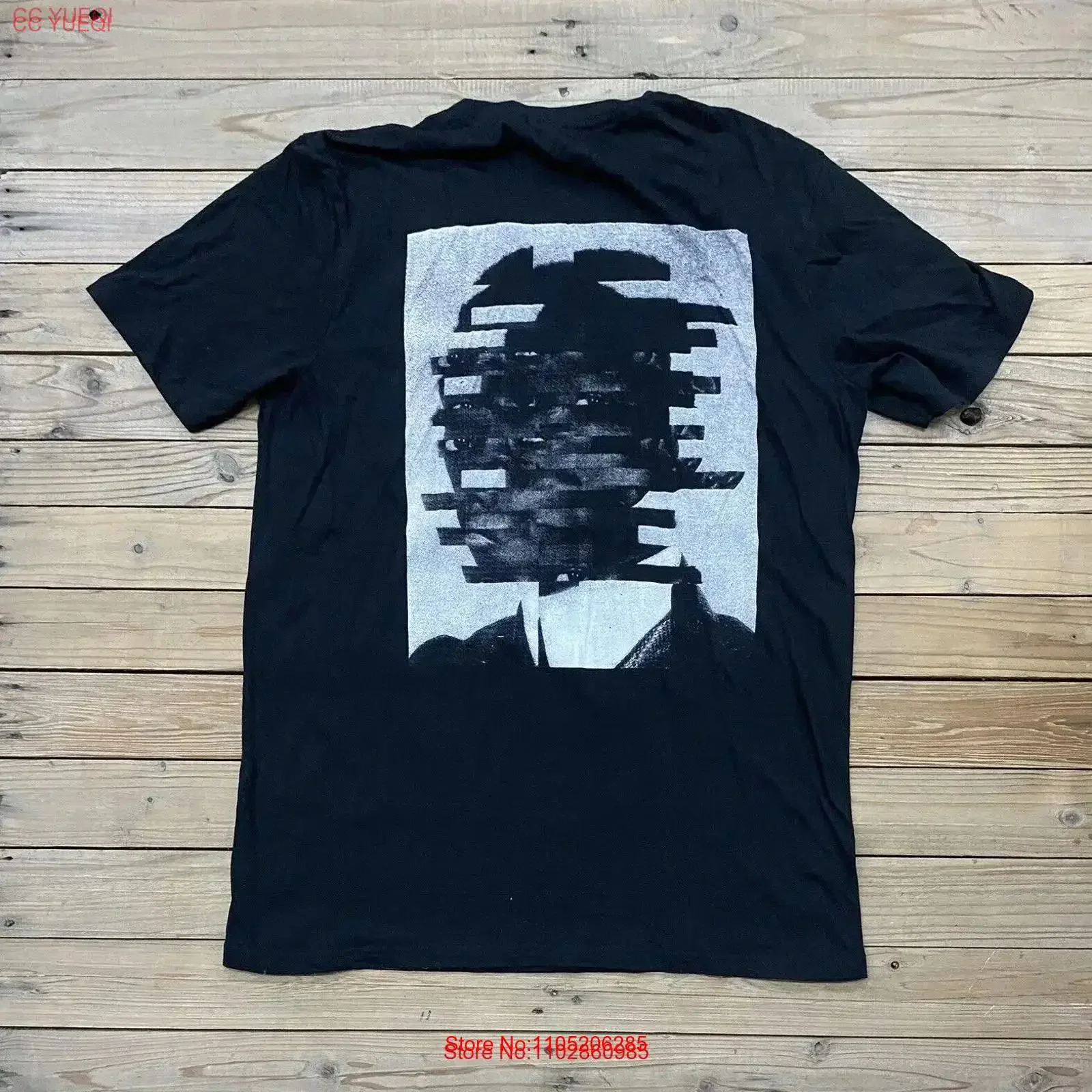 Blanksy shirt original the unknow L mens Artist Banksy Graffiti Massive Attack vintage Washed Stretched fashion Unisex