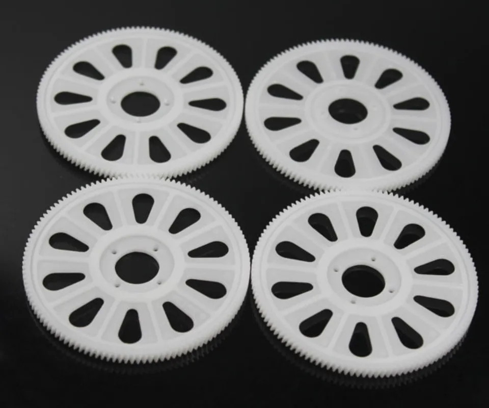 2/4Pcs 134T Slant Thread Main Drive Gear Parts For TRex 500 PRO DFC Helicopter Kit
