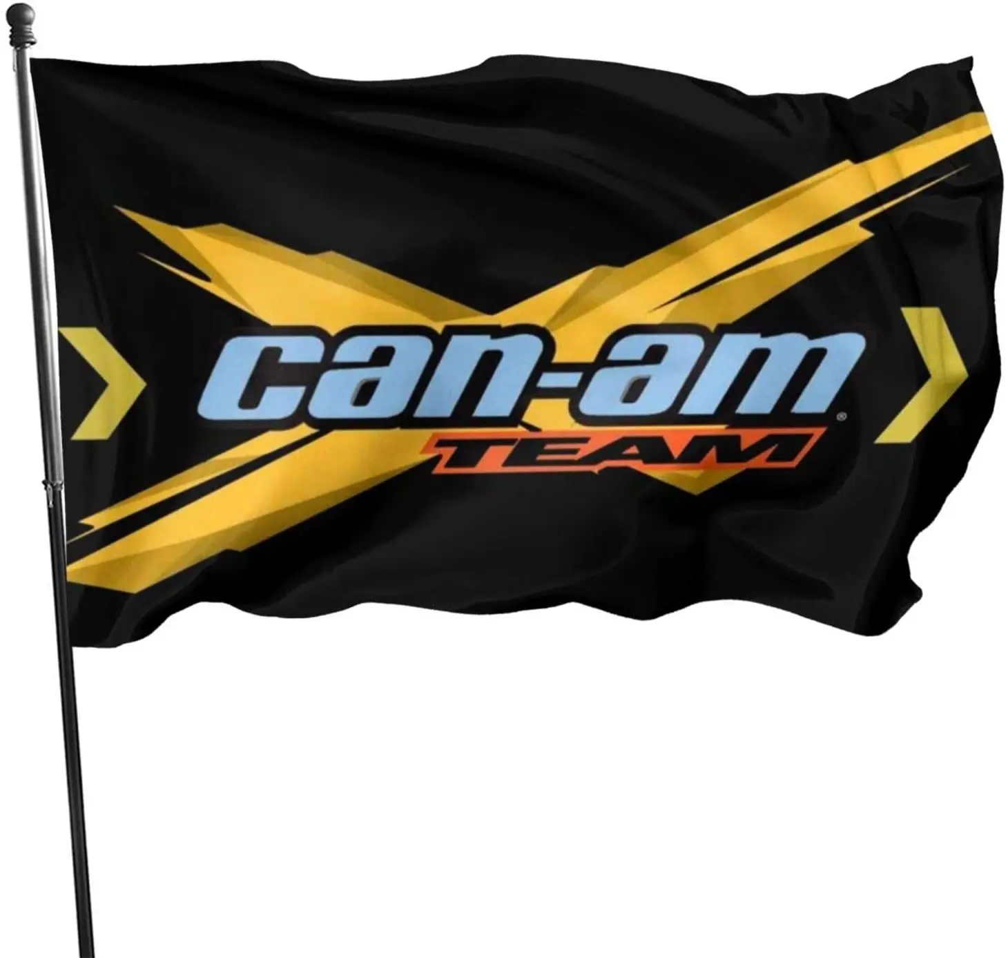 Can Am Team Polyester Flag 3x5 Ft Durable Fade Resistant Vivid Color Inside Outdoor Use Garden Home Decor