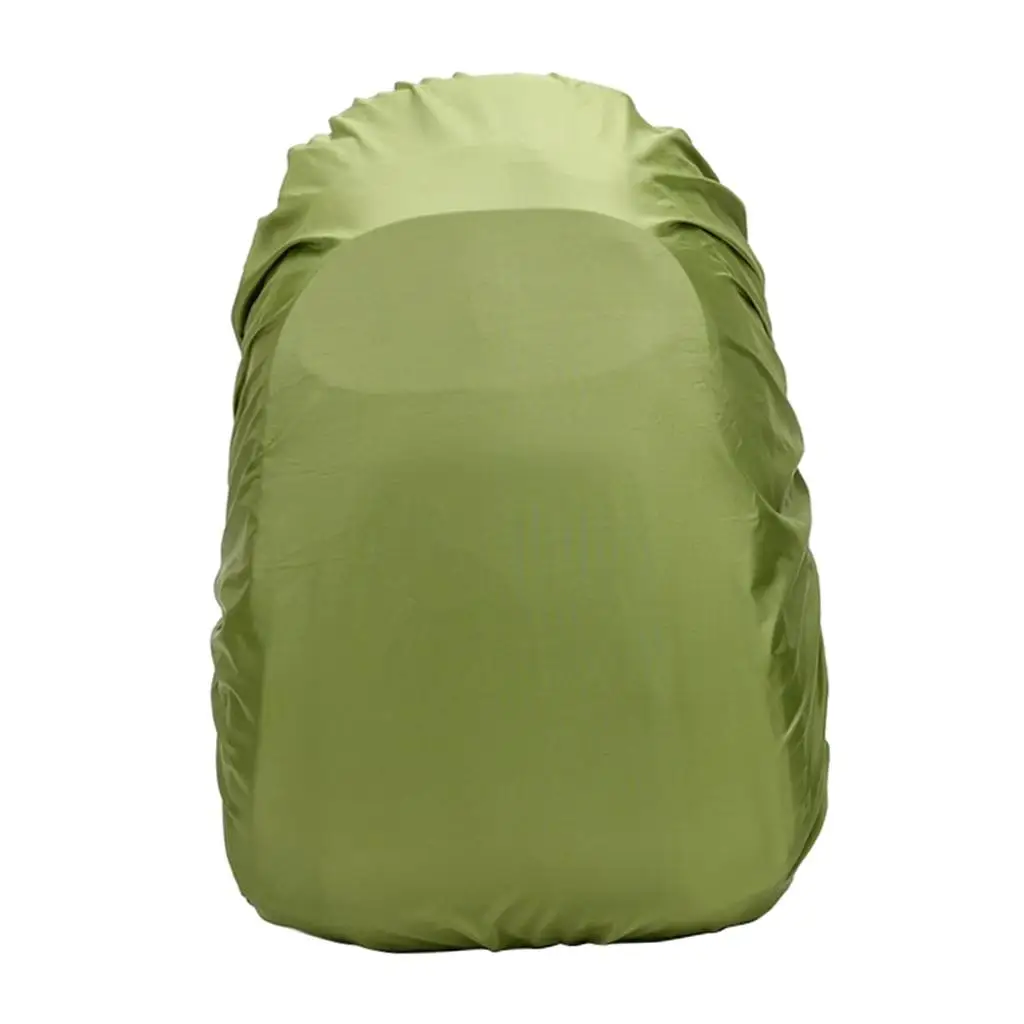 2-6pack Backpack Rain Cover Camping Hiking Rucksack Protector 35L Green