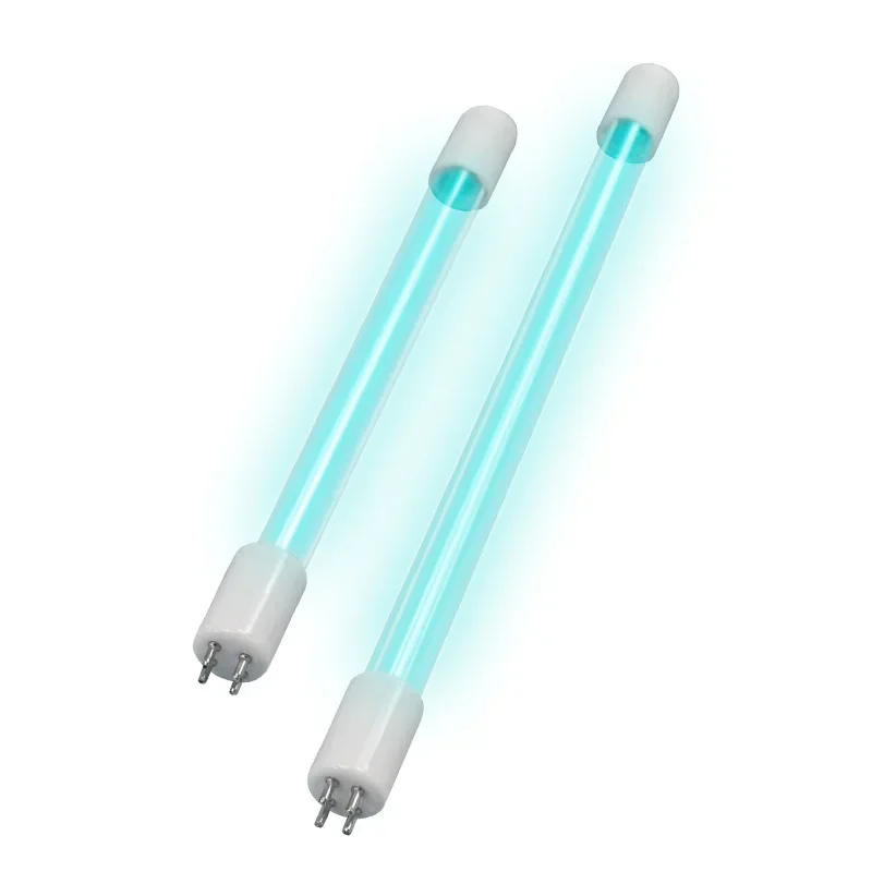 T5 Aquarium UV-Ersatzlampe mit geradem Rohr, einseitig, 4 Nadeln, 8W/10W/21W, Anti-Algen-UV-Lampenröhre für Aquarien – Detail 4