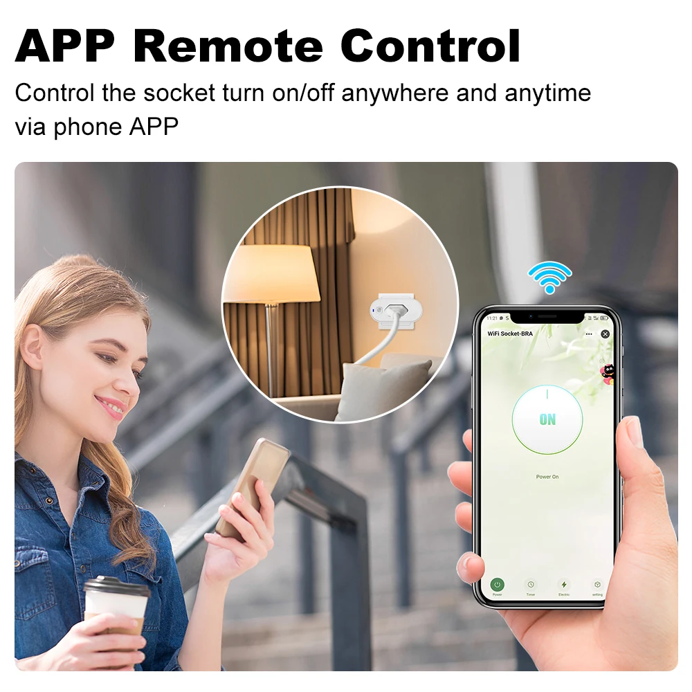 Brasilianischer WLAN-Smart-Ste – Wifi Smart Plug Bewertung und Preis