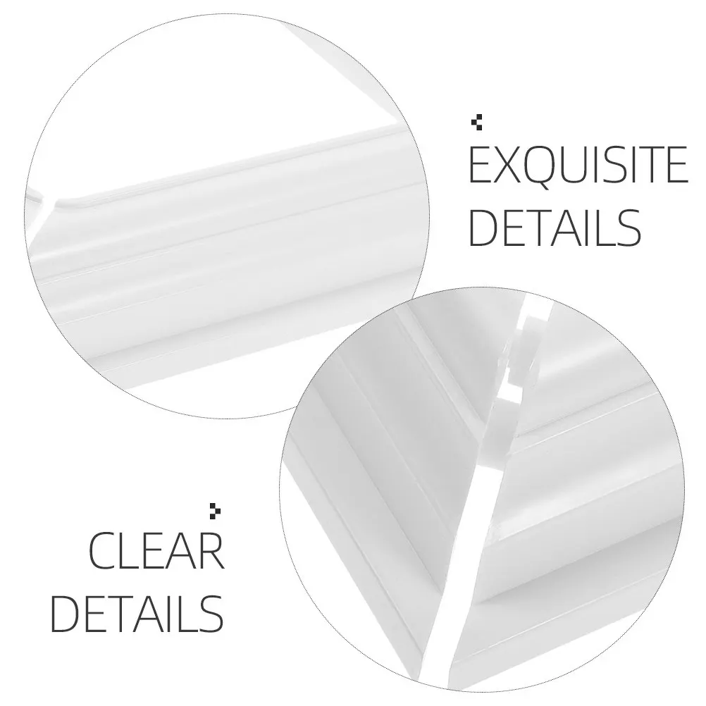 3Pcs Split Design Deck Post Base Covers Decorative Fence Skirts Outdoor Porch Railing Post Wraps Column Trim Column Base