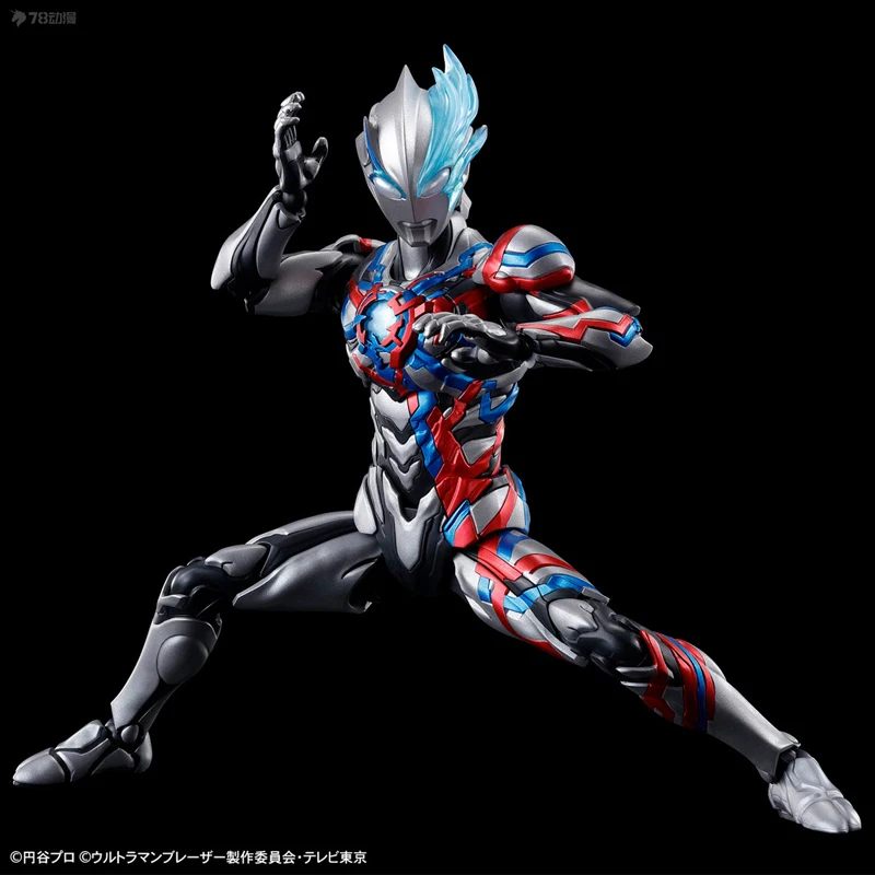 In Stock BANDAI ANIME Figure-rise STANDARD FRS ULTRAMAN BLAZAR Assembly Plastic Model Kit Action Toys Figures Gift