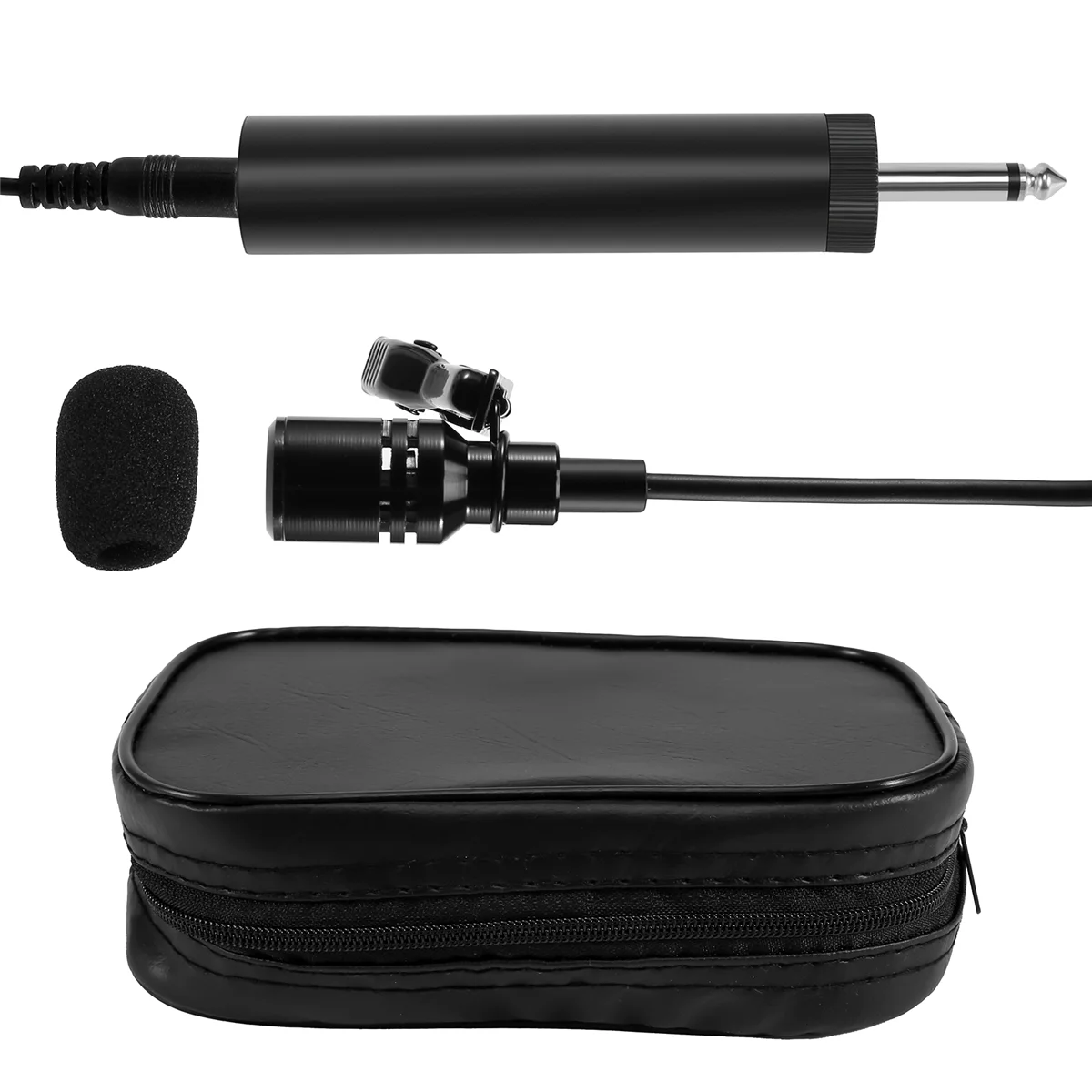 

B51C 6.5mm Microphone Mic for Erhu Saxophone Violin Musical Instrument Eco-Friendly Lavalier Lapel Micro