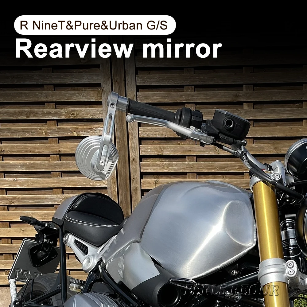 جديد مرآة الرؤية الخلفية الألومنيوم بار نهاية الجانب المقود مرايا الرؤية الخلفية لسيارات BMW RNINET تشويش إذاعي Rninet النقي R تسعة T الحضرية G/S