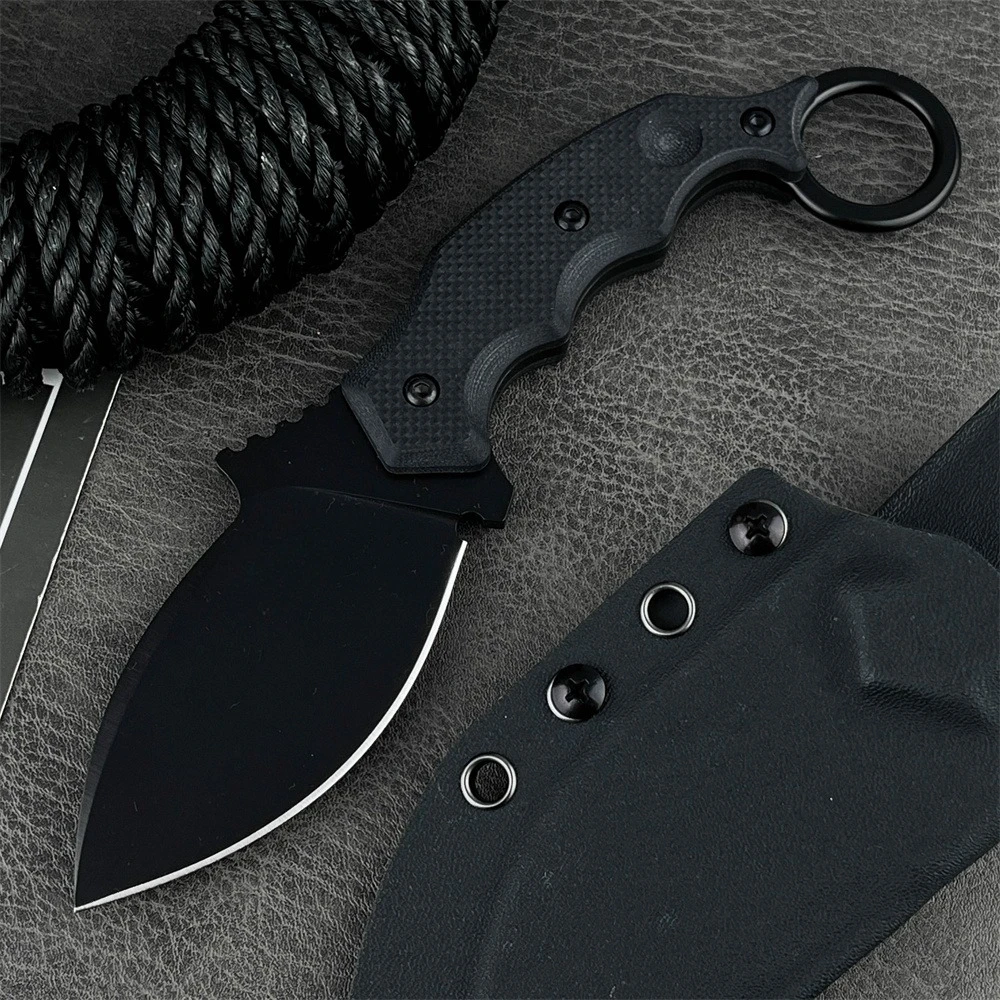 Multitool 637 Multifunction Fixed Blade Knife  All-Round Tactical Survival Knife with G10 Handle & Kydex Sheath Outdoor Tools