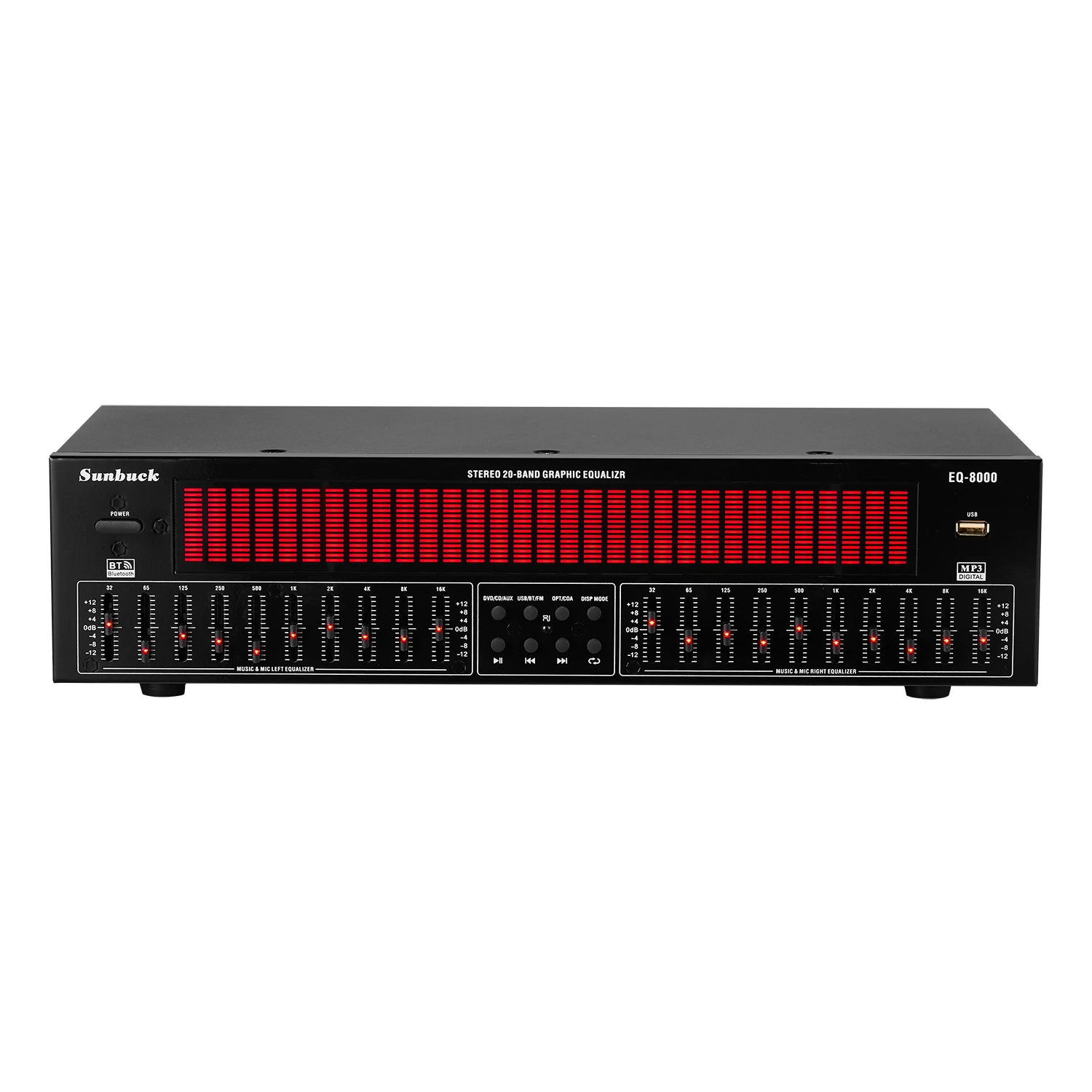 新しい EQ イコライザー音楽スペクトル分析ステレオ 20 バンド