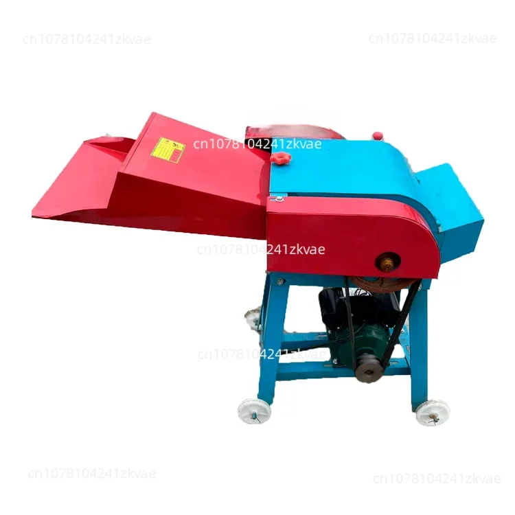 Portable Feed Hay Chopping Crusher Green And Hay Straws Grass Crusher