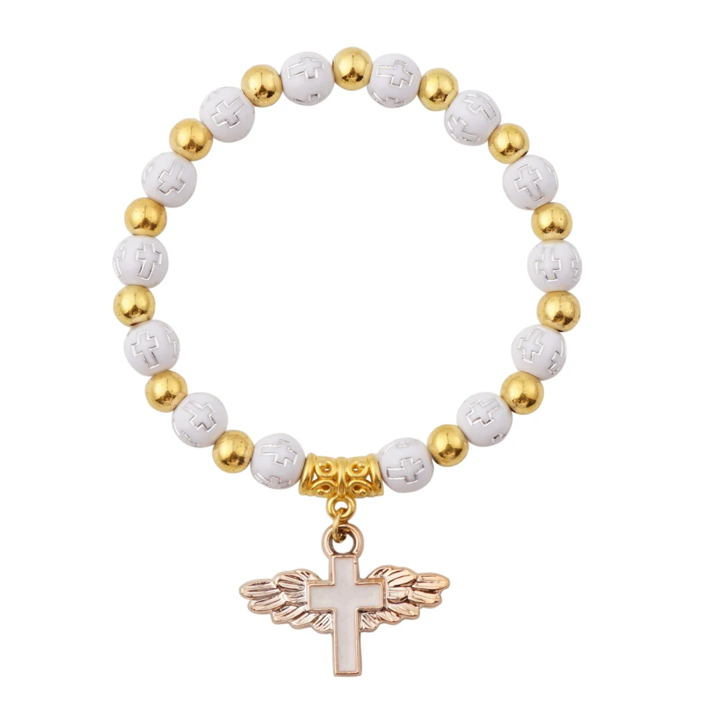 

Браслет с крестом Angel Wing (G)