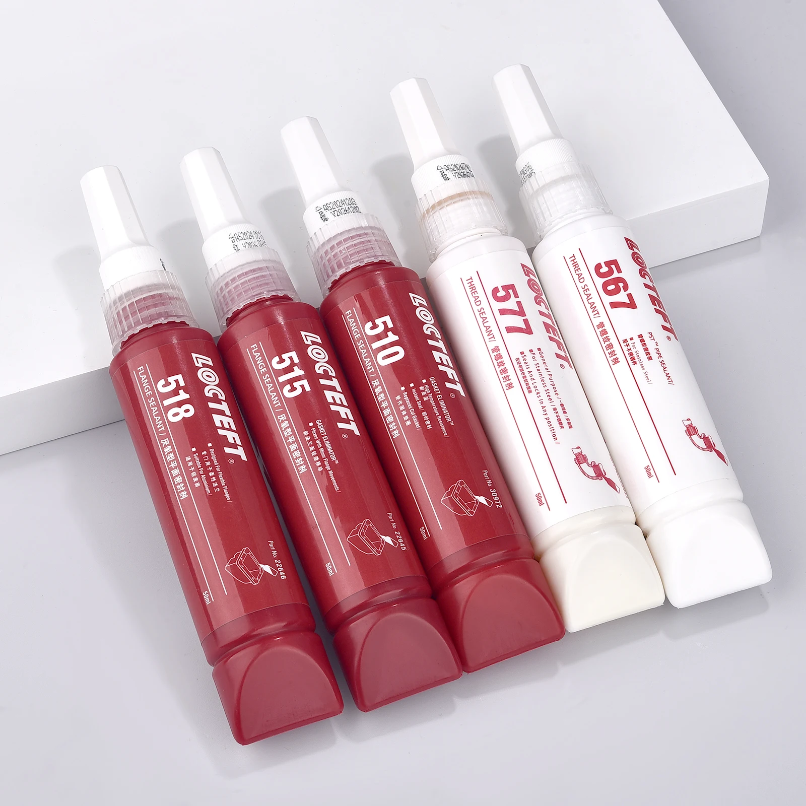 510 515 518 يستخدم مانع التسرب المسطح المقاوم لدرجة الحرارة العالية لاستبدال المنتجات الأصلية لأختام الحواف الصلبة