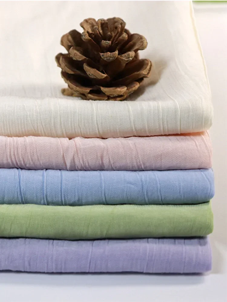 

Плиссированная ткань, устойчивая к комарам, брюки, рубашка, платье, ткань для шитья одежды своими руками на метр, оптовая продажа, ткань, материал для шитья своими руками