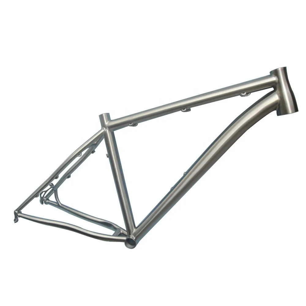 Bespoke 26titanium MTB Bike Frame Customized Titanium MTB Bicycle Frame 26 Made