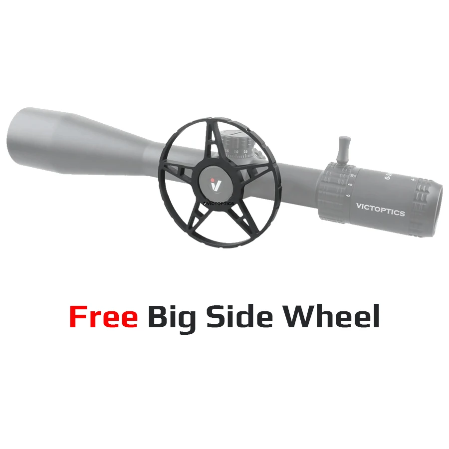 Victoptics 6-24X50 Mdl نطاق بصري للصيد مع ميزة قفل البرج نطاقات بندقية عجلة جانبية كبيرة مجانية للموازي الجانبي