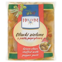 Helcom Green olives with pepper paste 195 g