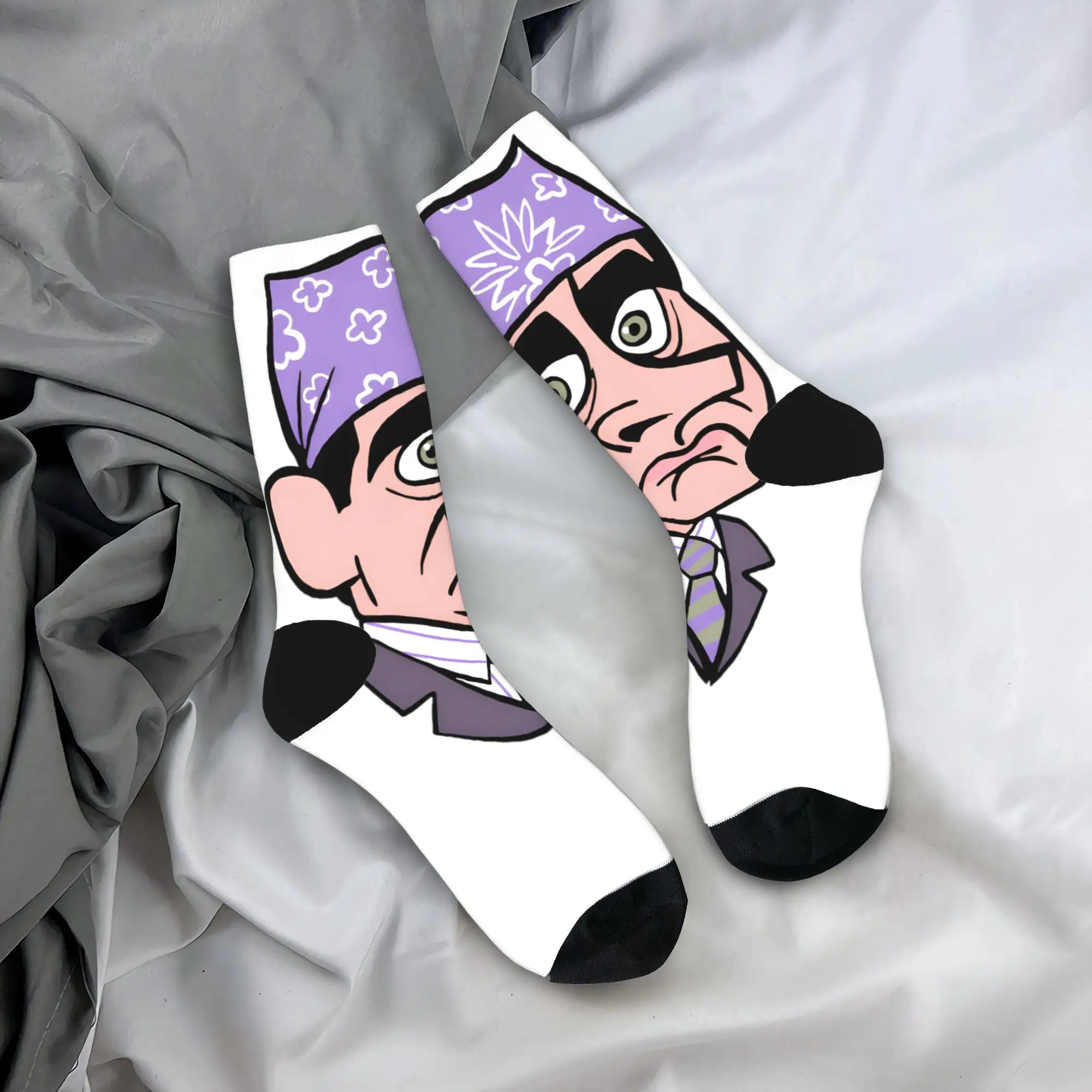 جوارب رجالية، جوارب بريزون مايك المضادة للعرق، جوارب ناعمة، نمط أزياء الربيع، جوارب رياضية للجري