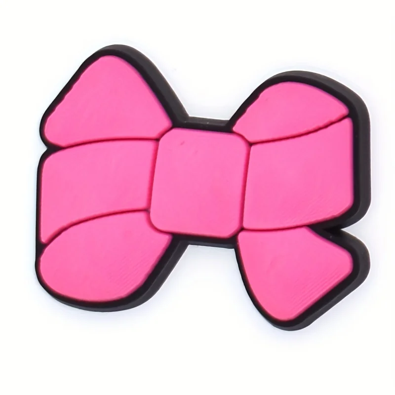 25/31/35/37pcs Pink Shoe Charms for Clogs Bubble Slides Sandals PVC Shoe Decorations Accessories image 6