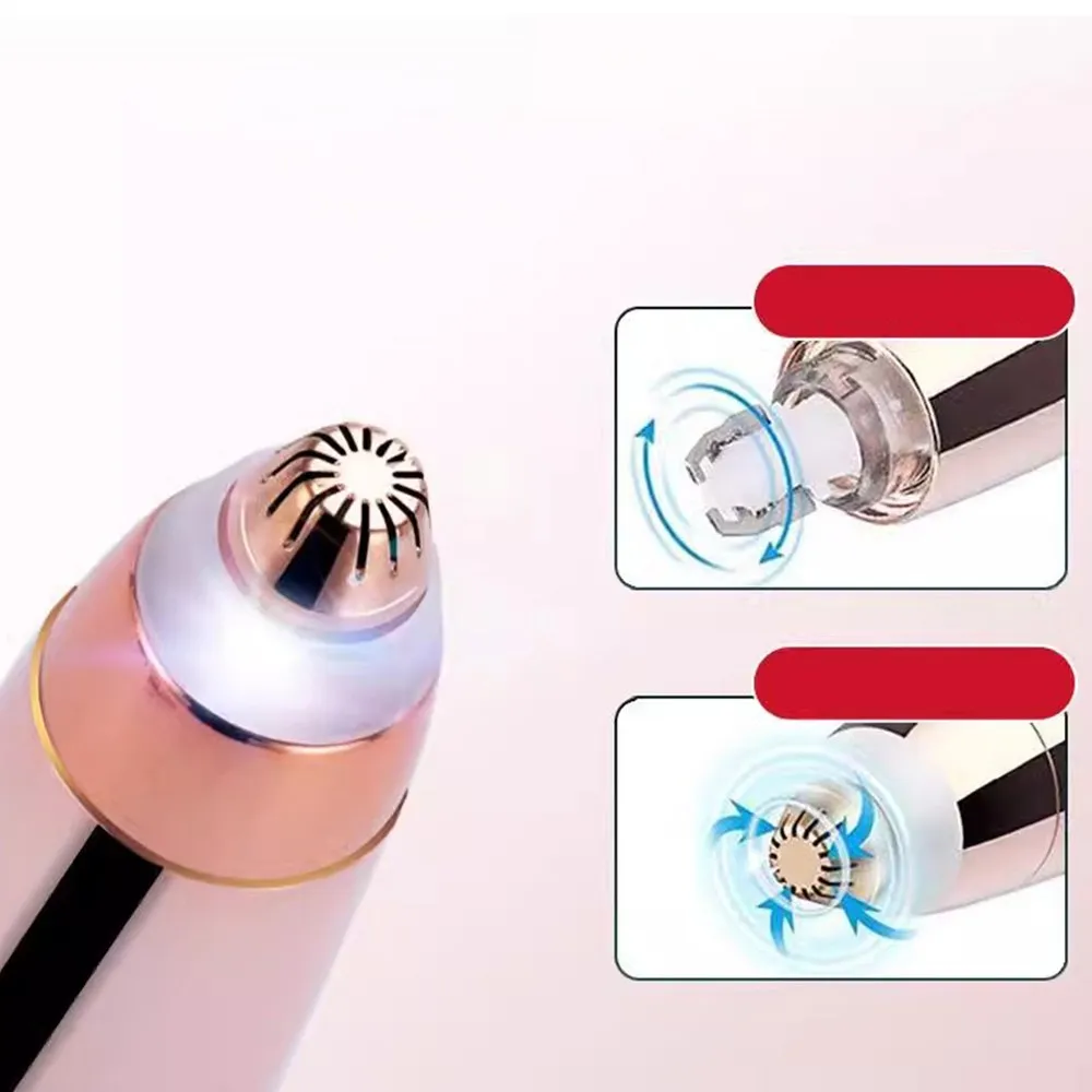 Windee Electric Eyebrow Trimmer & Hair Remover 2in1 Mini Portable Detachable Washable USB Rechargeable