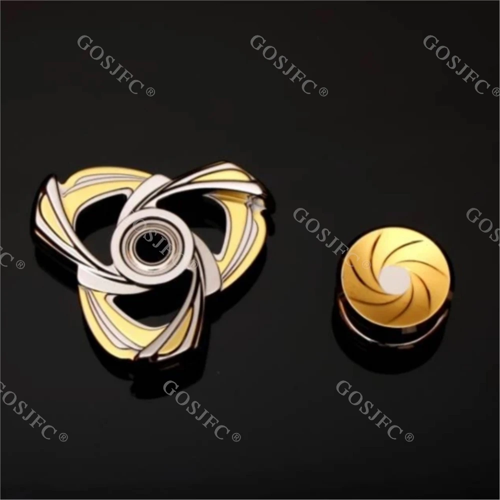 ELE EDC Morandi Mechanischer Gyro Metall Fidget Spinner Zirkoniumlegierung Dekompressions-Desktop-Spielzeug