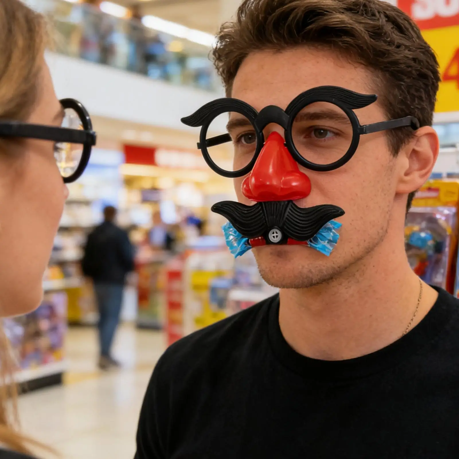 Nose Glasses Costume Props Funny Glasses For Men Women Kids Adults Carnival Masquerade Festival Celebration Birthday