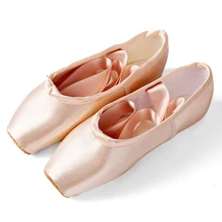 Women Professional Ballet Dance Shoes Child and Adult Ballet Pointe Dance Shoes with Ribbons Shoes Woman Zapatos Mujer Sneakers