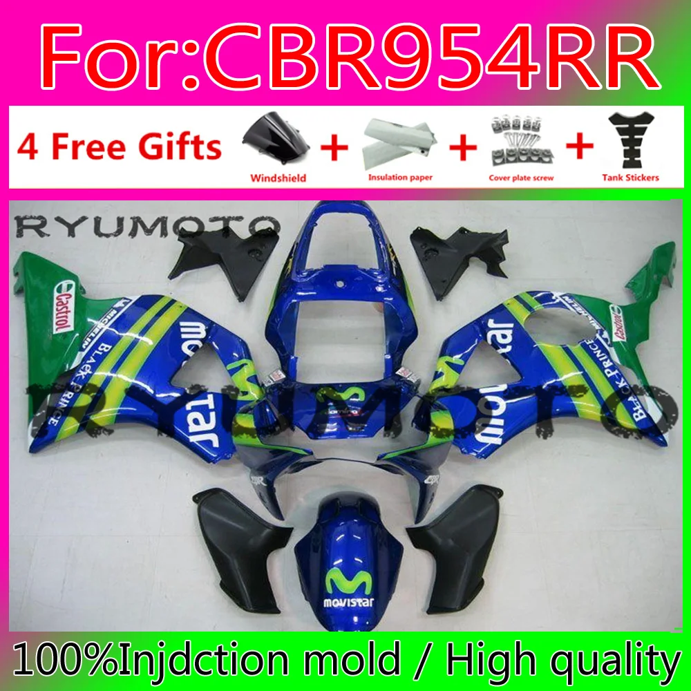 

ABS NEW Fairings kit for HONDA 2002 2003 CBR900RR CBR954RR 02 03 CBR 900CC 954 900 954RR CBR900 CBR954 RR fairing