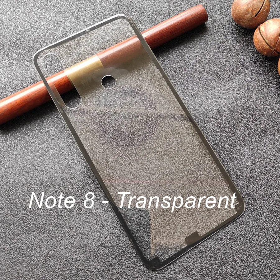Trafalgar Clear Glass For Xiaomi Redmi Note 8 Pro Back Battery
