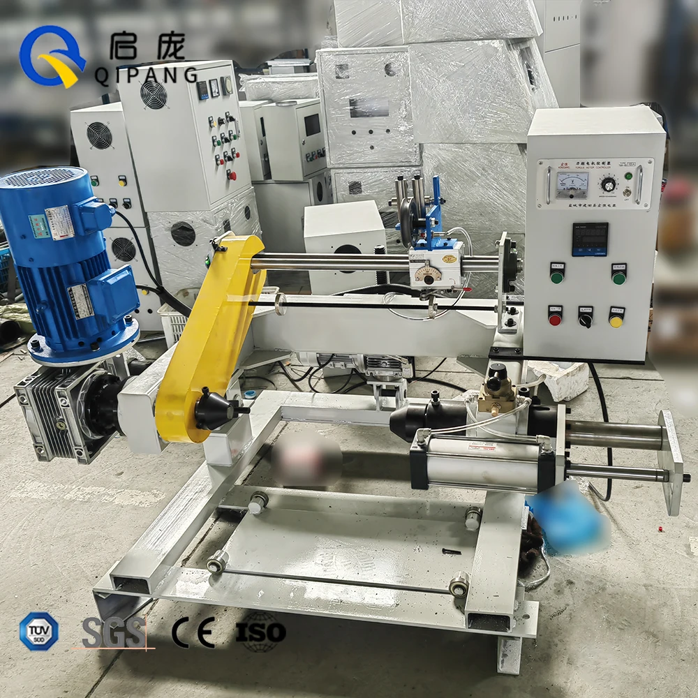 QIPANG Copper/Iron /Aluminium/Stainless Steel Wire Spooling Machine for Cable Extrusion Line Speed Adjusted Electric Lifting