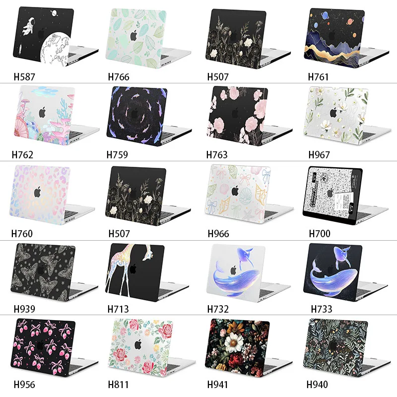 حافظة ماك بوك مخصصة ل 2025 2024 Air Pro M4 M3 M2 M1 11 12 13 13.3 14 15 16 بوصة A3240 A2681 A3112 A3185 A3401 غطاء الكمبيوتر المحمول