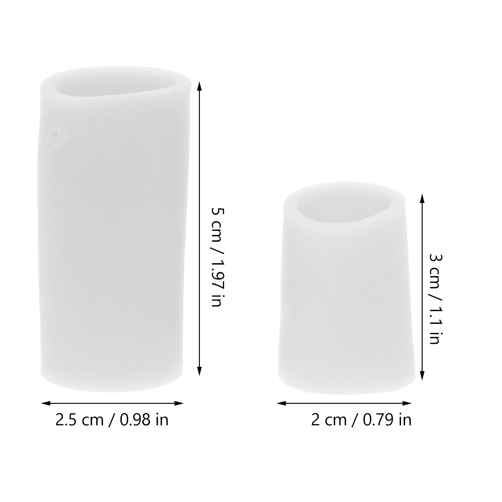 Silicone Finger Cots Reusable Soft Protection For Writing Typing Crafting Anti-Friction Skin Shielding Durable Finger Tips