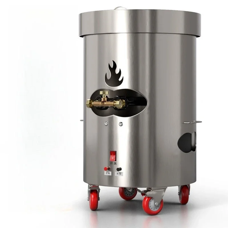 Commercial vertical automatic sugar fried chestnut machine multifunctional chestnut frying machine