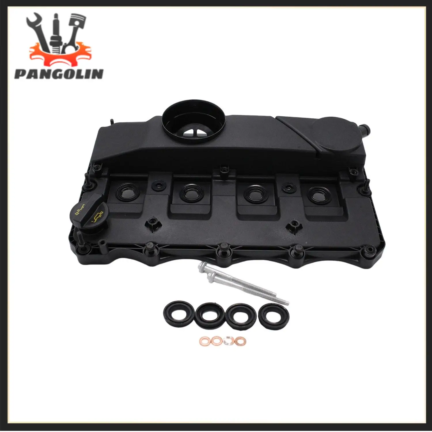 

1Set Rocker Cover 1526690 6C1Q-6K271-BH For Ford Transit MK7 2.2 FWD Camshaft Cover Injector Seals Bolts 2006-2013 Engines