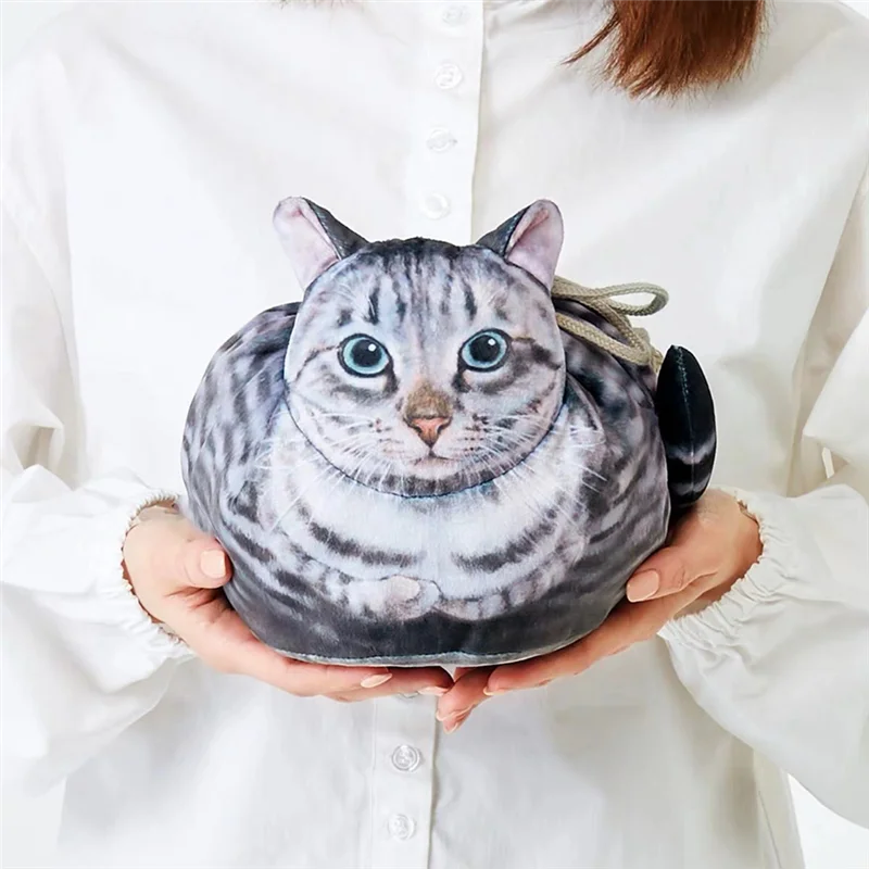 

Косметичка в форме кошки, многофункциональная косметичка, пылезащитная женская дорожная косметичка большой вместимости, косметичка для девочек-B61B