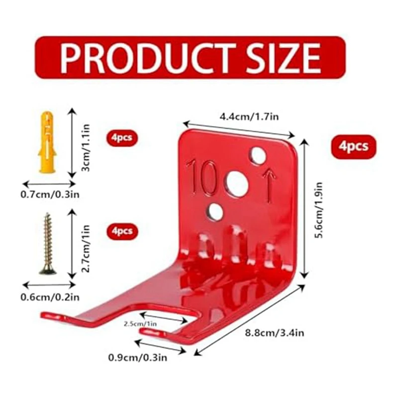 Fire Extinguisher Mounts & Brackets, Universal Fire Extinguisher Brackets And Holders, For All 5 To 40 Lb Extinguishers