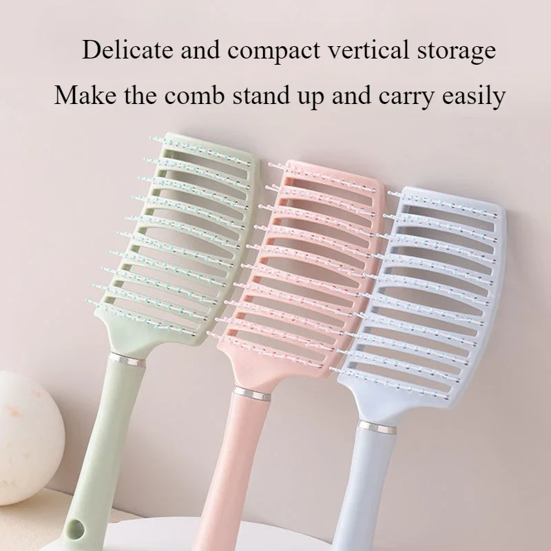 Curling Meridian Massage Air Bag Cushion Comb Cute Version Household Durable Fluffy Air Cushion Modeling Colorful Handle Comb