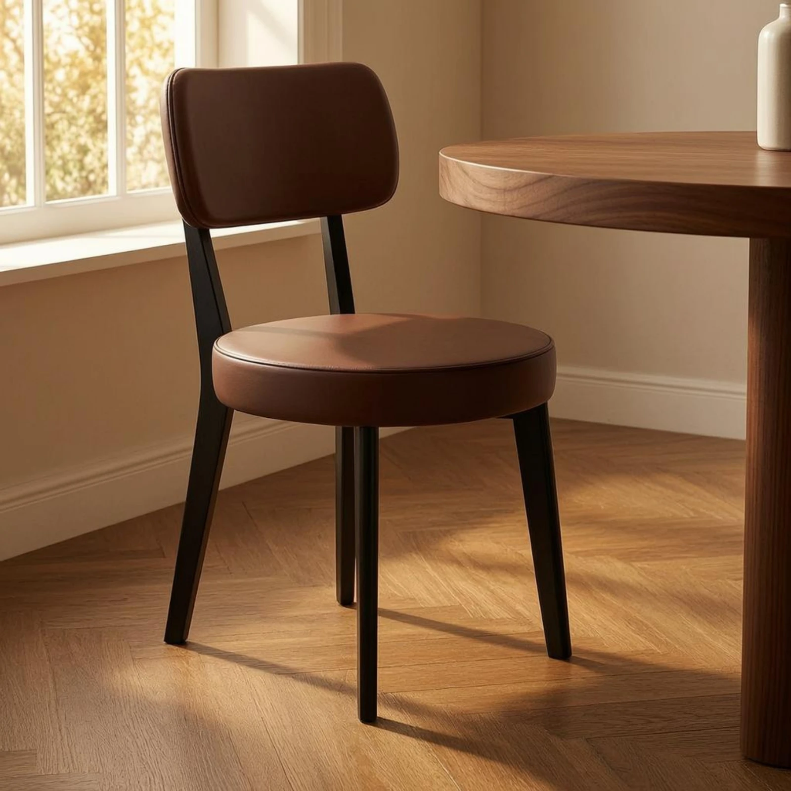 Gewatteerde eetkamerstoel Rond - Leather Desk Pad recensie en prijs