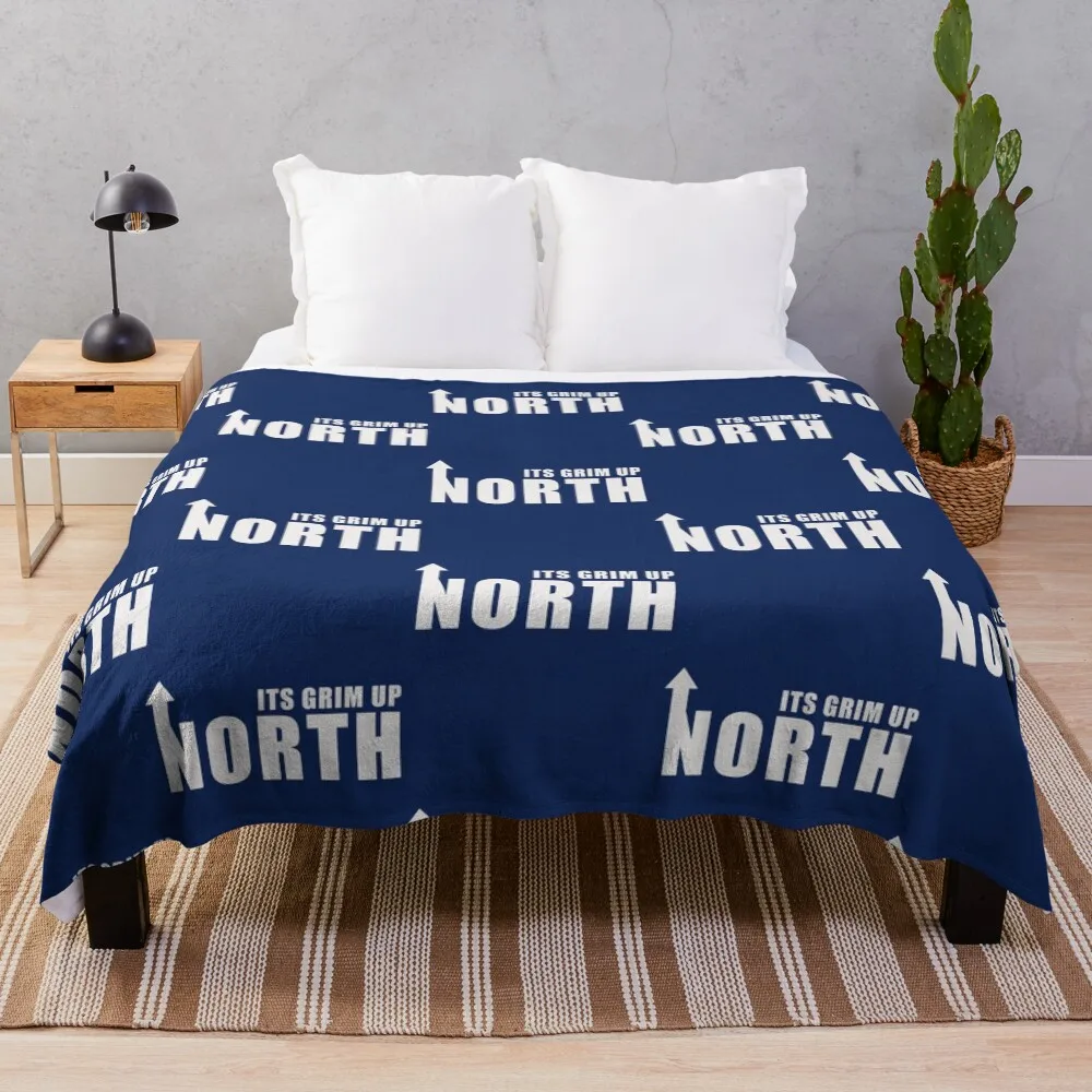 

Its Grim Up North Throw Blanket Spring Fall Cozy Throw Blanket for Couch