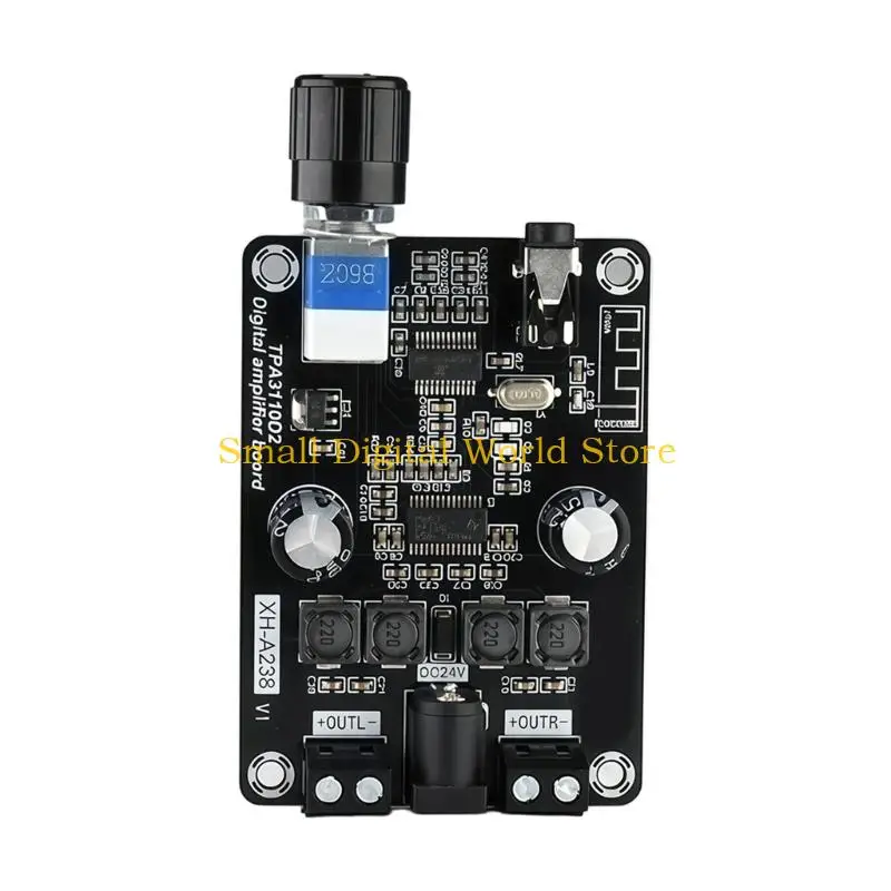 77UB Professional Grade TPA3110D2 Digital Amplifier Board 30Wx2 Bluetooth-Compatible 5.0 20M Ranges